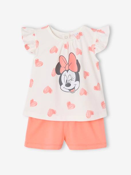 Bébé-Ensemble Disney bébé t-shirt et short Minnie Coeurs