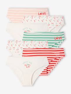 -Set van 7 meisjesonderbroeken met print 
