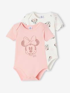 Set van 2 baby-body's Disney® Minnie met korte mouwen   - vertbaudet enfant