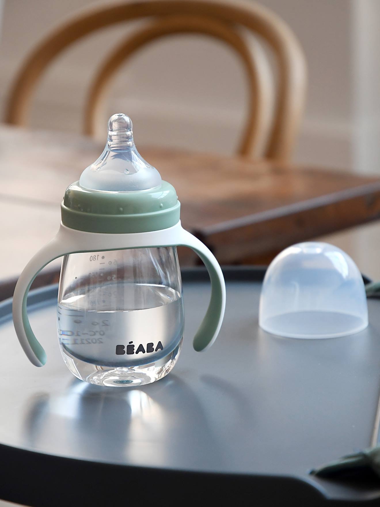 Rietjesbeker (300 Ml) Beaba Saliegroen