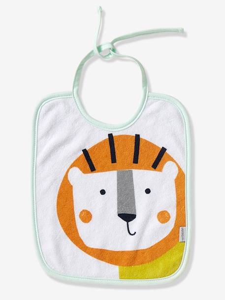 Set van 7 babyslabbetjes VERTBAUDET ASSORTIS STERRENS/GOUTTES EAU+Jungleprint+Kerstmotief+MOTIFS FRUITS - vertbaudet enfant 