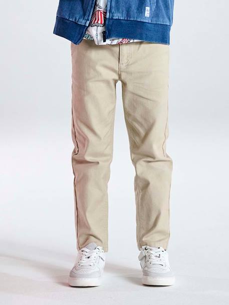 Garçon-Pantalon esprit chino facile à enfiler garçon