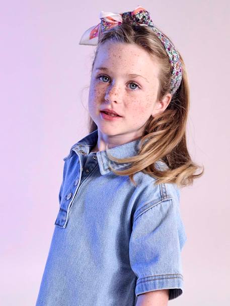 Fille-Accessoires-Foulard imprimé fleurs fille