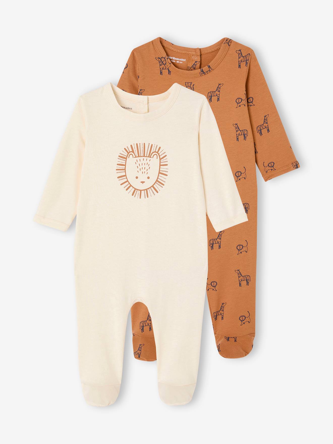 Vertbaudet Set Van 2 Safari Babyslaappakjes Kameel
