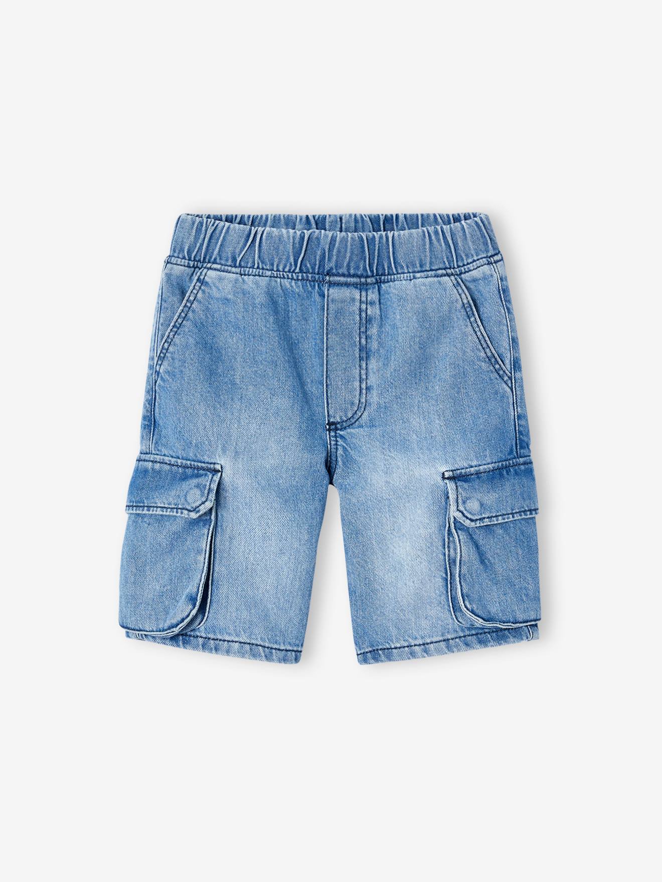 Vertbaudet Bermuda Broek Voor Jongens Double Stone