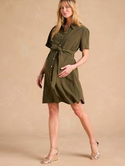 Vêtements de grossesse-Allaitement-Robe chemise grossesse et allaitement ENVIE DE FRAISE
