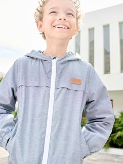 Garçon-Manteau, veste-Coupe-vent en chambray garçon