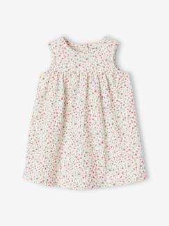 Baby-Rok, jurk-Jurk kleine bloemetjesprint