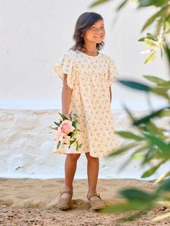 -Robe en gaze de coton fille