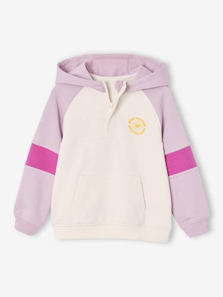 Fille-Collection sport-Sweat à capuche colorblock sport fille