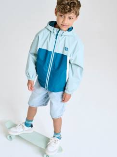 Garçon-Manteau, veste-Blouson coupe-vent colorblock garçon