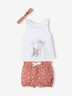 Bébé-Ensemble-Ensemble Disney® Bambi bébé 3 pièces T-shirt + bloomer + bandeau