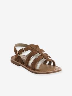 Chaussures-Chaussures fille 23-38-Sandales-Sandales multi-brides cuir fille collection maternelle