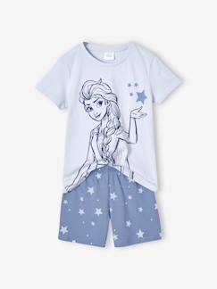 Mädchen Sommer-Schlafanzug Disney DIE EISKÖNIGIN mit Elsa und Sternen  - vertbaudet enfant