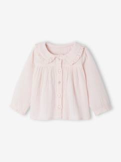 Bébé-Chemise, blouse-Chemise en gaze de coton bébé