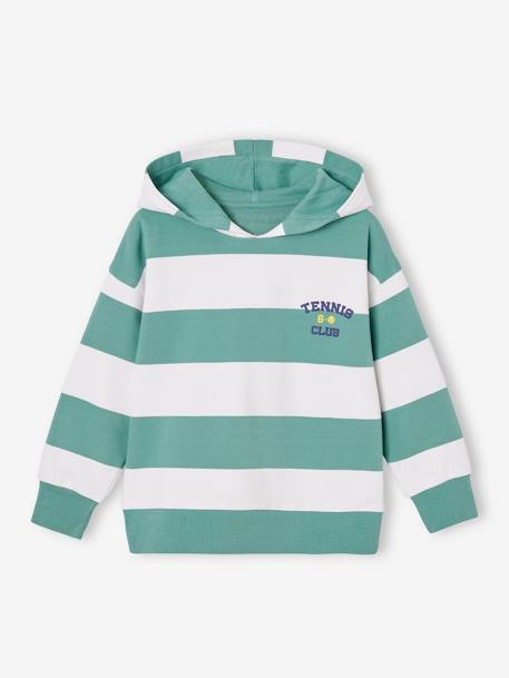 Garçon-Sweat à capuche rayé garçon