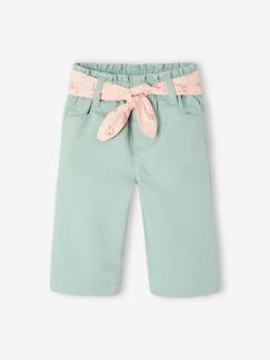 -Weite Baby Hose mit Bindegürtel Oeko-Tex 