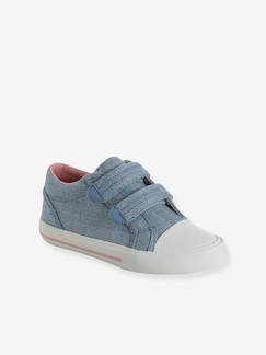 Chaussures-Baskets scratchées en toile fille collection maternelle