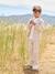 Ensemble céremonie chemise col Mao, veste et pantalon garçon beige+bleu ciel+vert d'eau - vertbaudet enfant 
