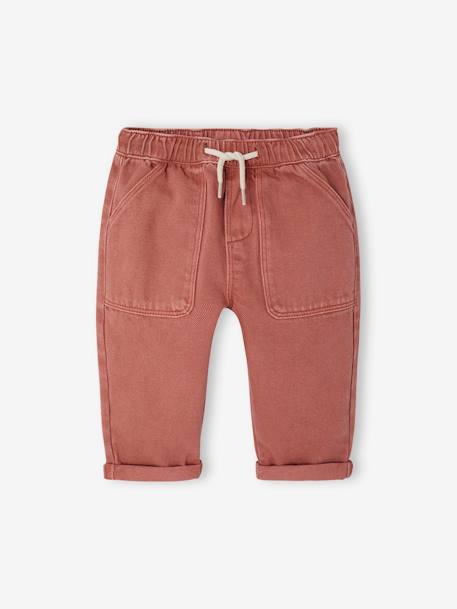 Pantalon taille élastiquée bébé  - vertbaudet enfant