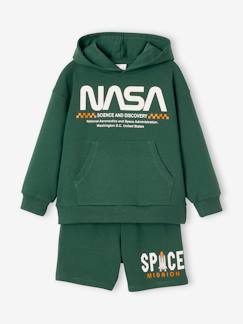 Garçon-Short-Ensemble sweat + short Nasa