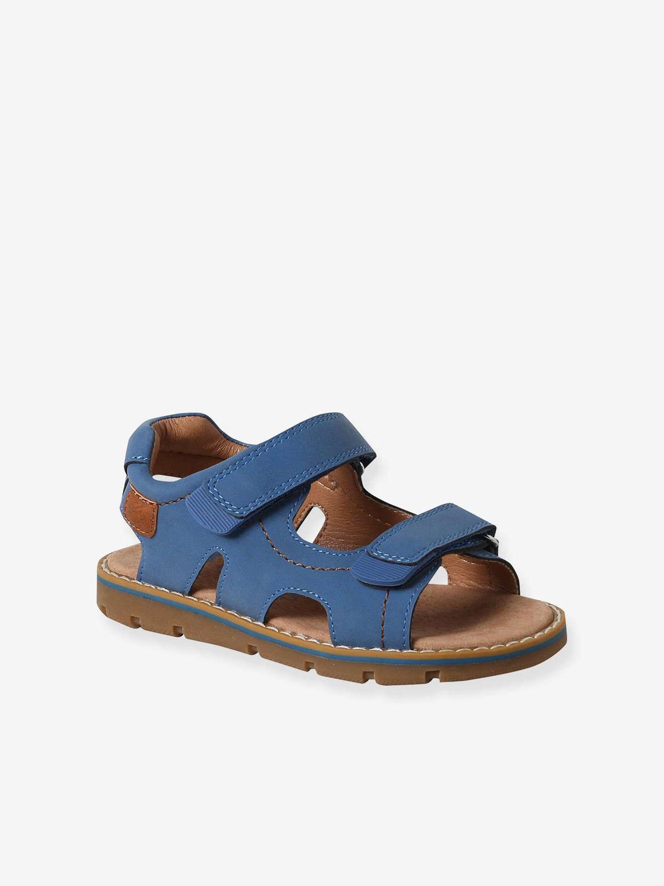 Vertbaudet Sneakers Met Klittenband Voor Kinderen, Kleuterschoolcollectie Blauw