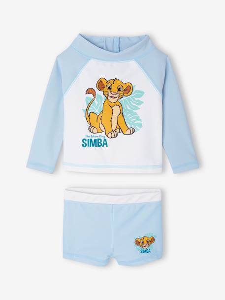Bébé-Ensemble de bain bébé Simba T-shirt anti-UV + boxer Disney® Roi Lion