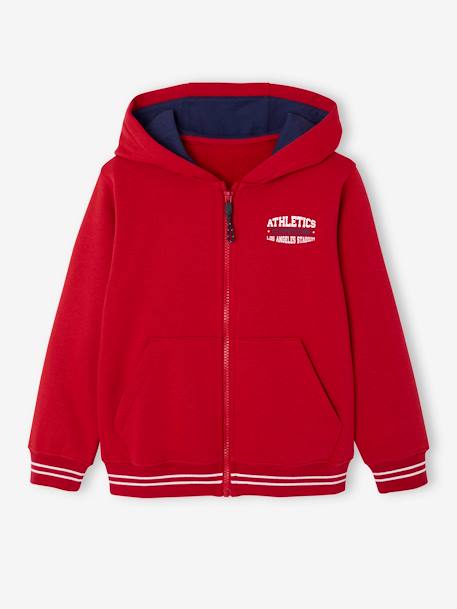 Garçon-Sweat zippé à capuche sport garçon