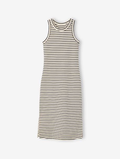 Fille-Robe débardeur longue emmanchures américaines fille JONEN