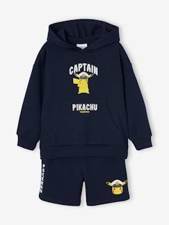 Garçon-Short-Ensemble Pokémon sweat à capuche + short