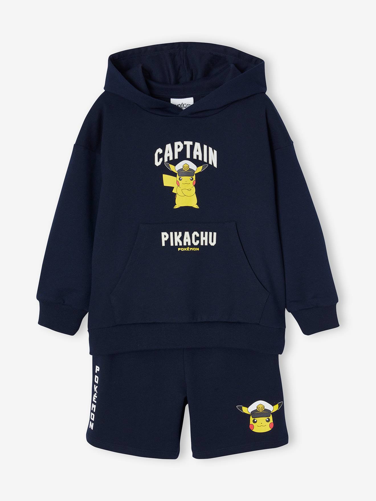 Pokémon Set Hoodie + Short Pokemon® Marineblauw