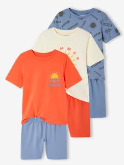 -Set van 3 Waves pyjamabroeken voor jongens