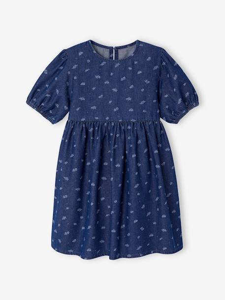 Robe manches ballon fille  - vertbaudet enfant