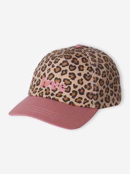 Fille-Accessoires-Casquette imprimé léopard fille