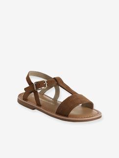 Chaussures-Chaussures fille 23-38-Sandales-Sandales cuir fille collection maternelle