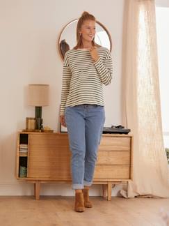 Jean de grossesse mom bandeau sans couture  - vertbaudet enfant