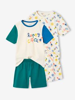 Garçon-Pyjama, surpyjama-Lot de 2 pyjashorts Cool garçon