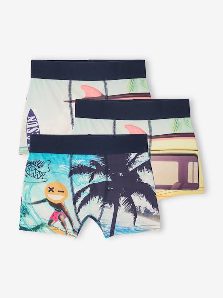 Garçon-Lot de 3 boxers Garçon photoprint JONEN