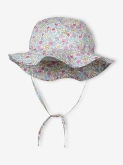 Bébé-Accessoires-Bob esprit capeline imprimé fleuri bébé fille