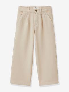 Meisje-Wijde broek voor meisjes CYRILLUS