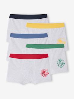 Jongens-Ondergoed-Slipje, boxershort-Set van 5 boxers met embleem HARRY POTTER®