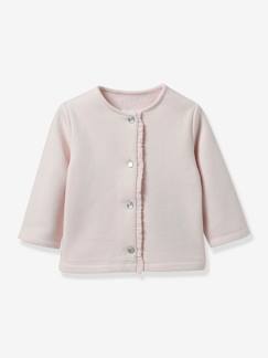 Baby-Vestje van sweater voor baby's - Biologisch katoen CYRILLUS