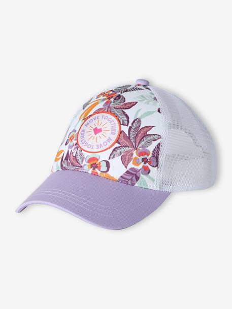 Fille-Casquette fille avec dos en mesh