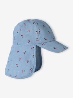 Bébé-Accessoires-Casquette saharienne protège-cou bébé