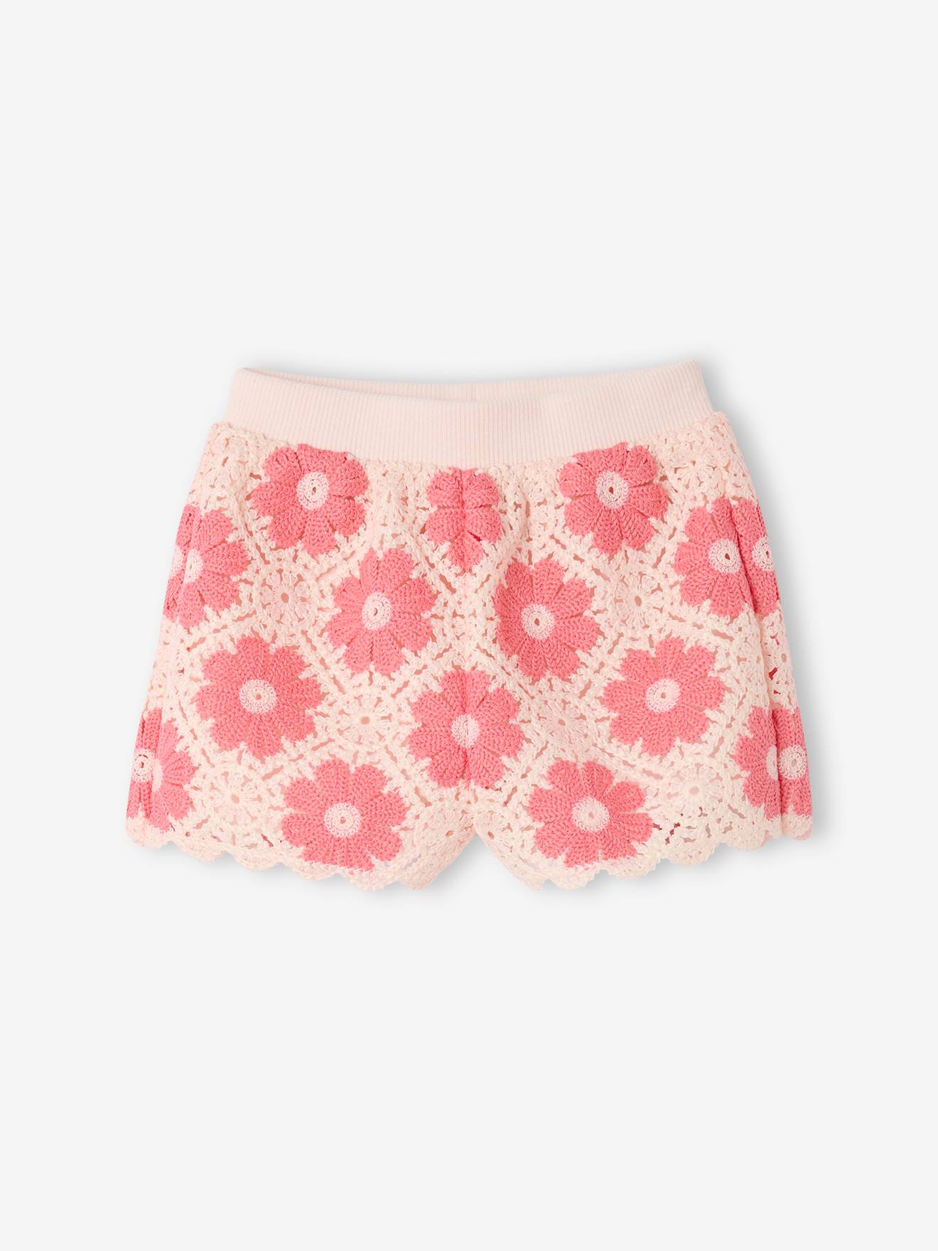 Vertbaudet Gehaakte Babybroek Ecru