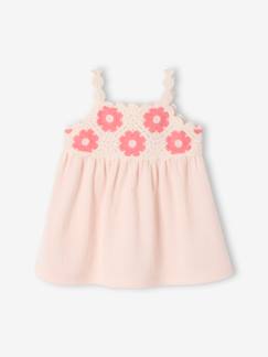 Baby-Rok, jurk-Gehaakte babyjurk