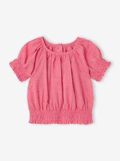 Bébé-Chemise, blouse-Blouse à plumetis bébé