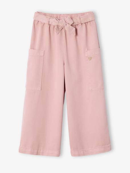 Fille-Pantacourt large en Tencel® fille