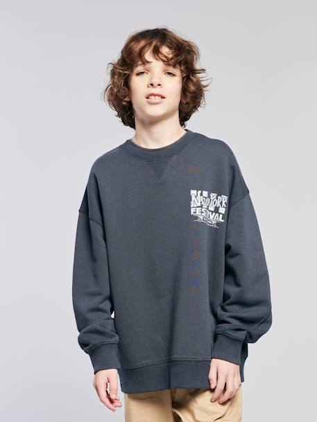 Garçon-Sweat loose effet délavé JONEN