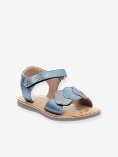 Chaussures-Chaussures fille 23-38-Sandales-Sandales cuir enfant Dyastar KICKERS®
